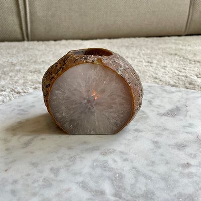 Agate candle holder #7 - Gembii Amsterdam