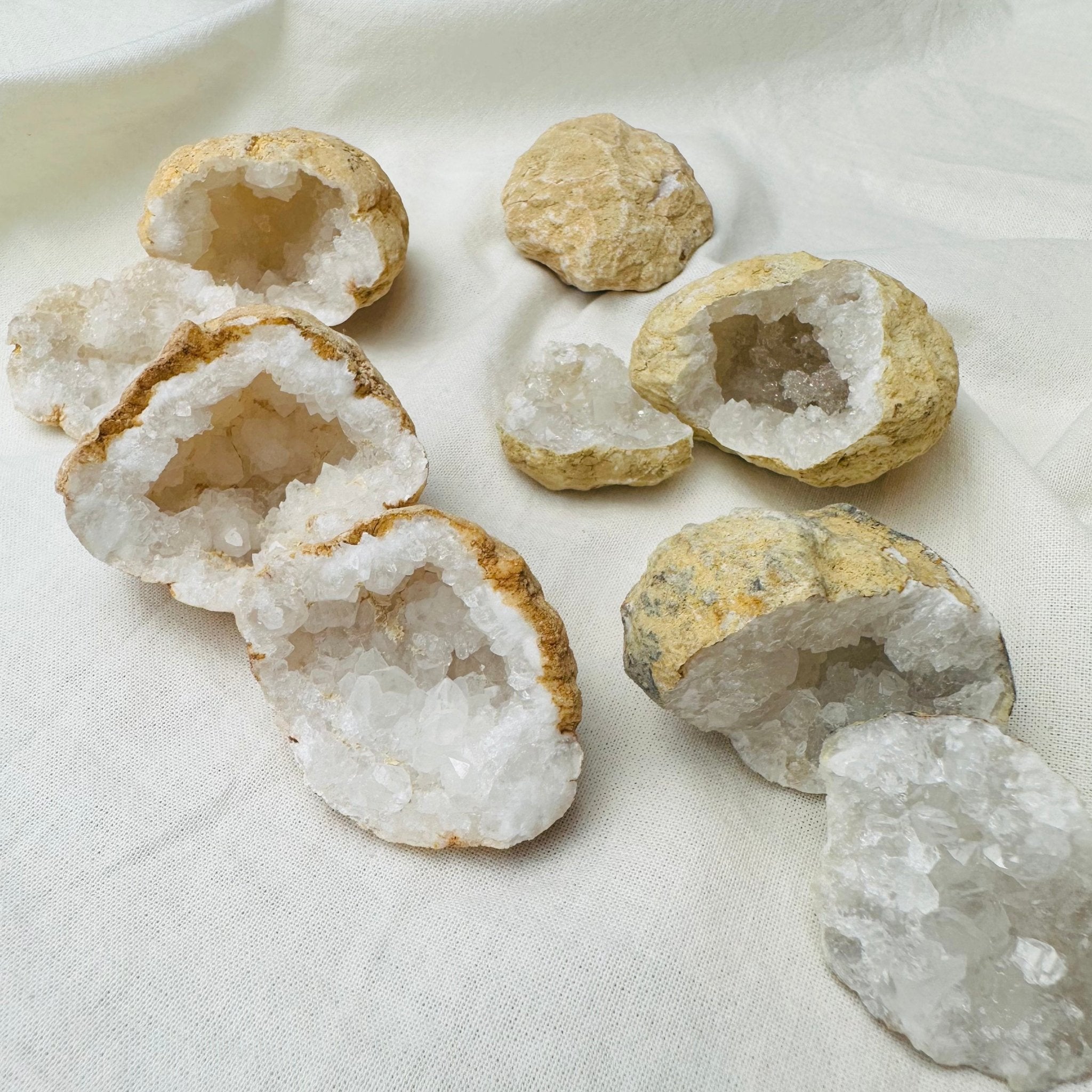 Dramatic Clear Quartz Cluster on sale Natural Crystal Geode Pendant