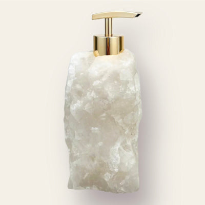 Clear Quartz soap dispenser - Gembii Amsterdam