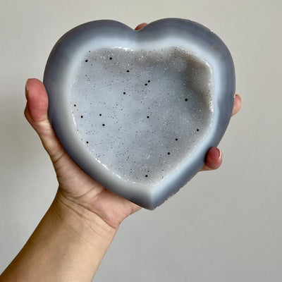 Druzy Agate Heart #1 - Gembii Amsterdam