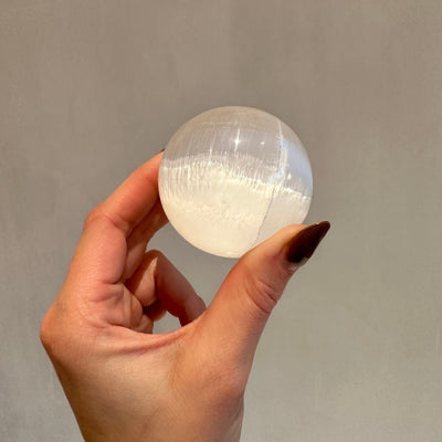 Selenite Sphere - Gembii Amsterdam