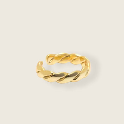 Twisted ring | gold - Gembii Amsterdam